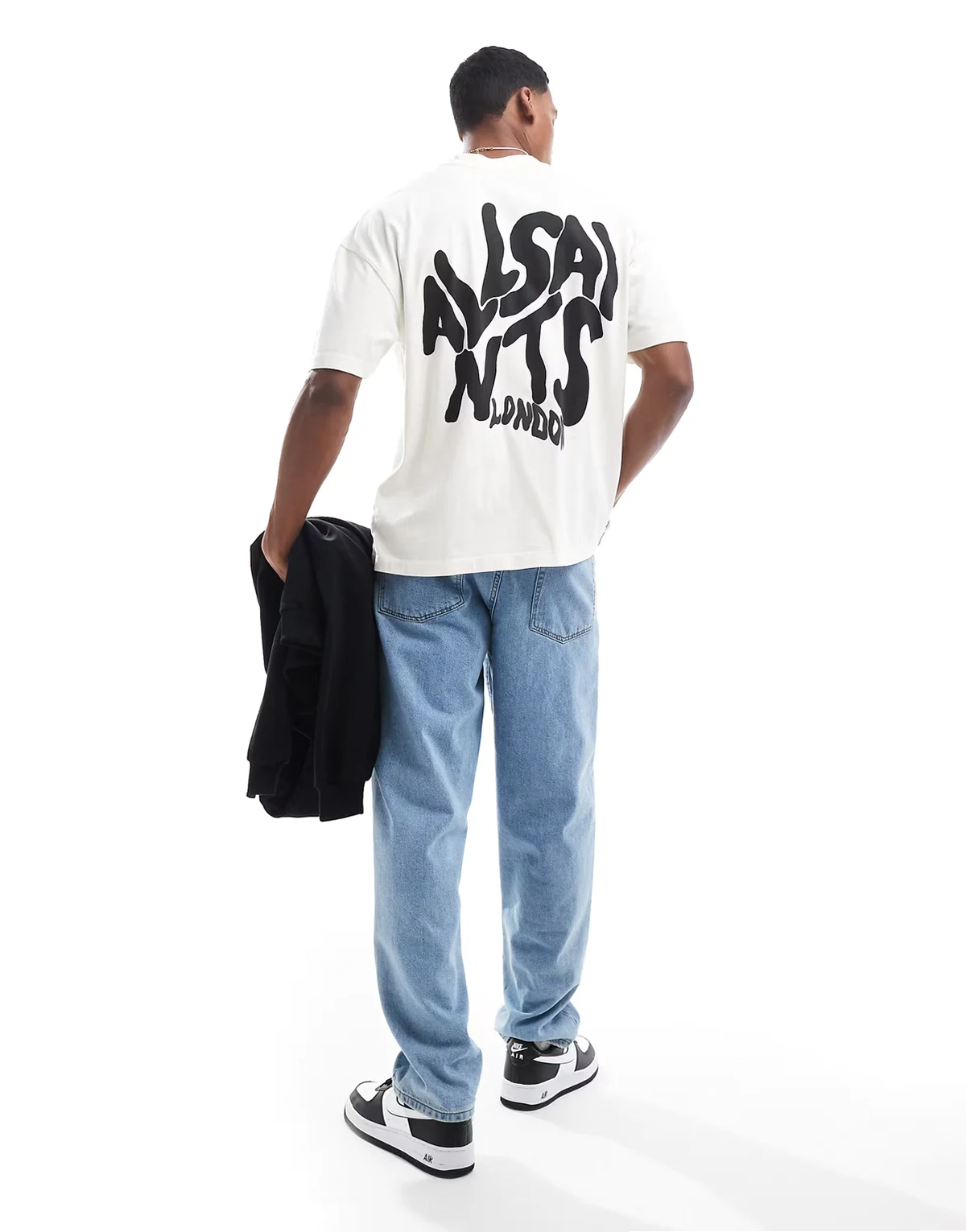 – Orlando – T-Shirt in Weiß mit Rückenprint