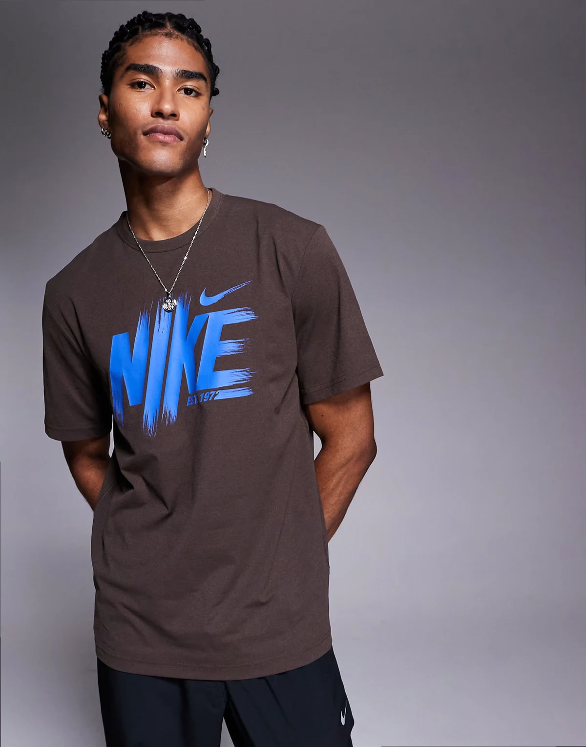 Dri-FIT Hyverse t-shirt in brown