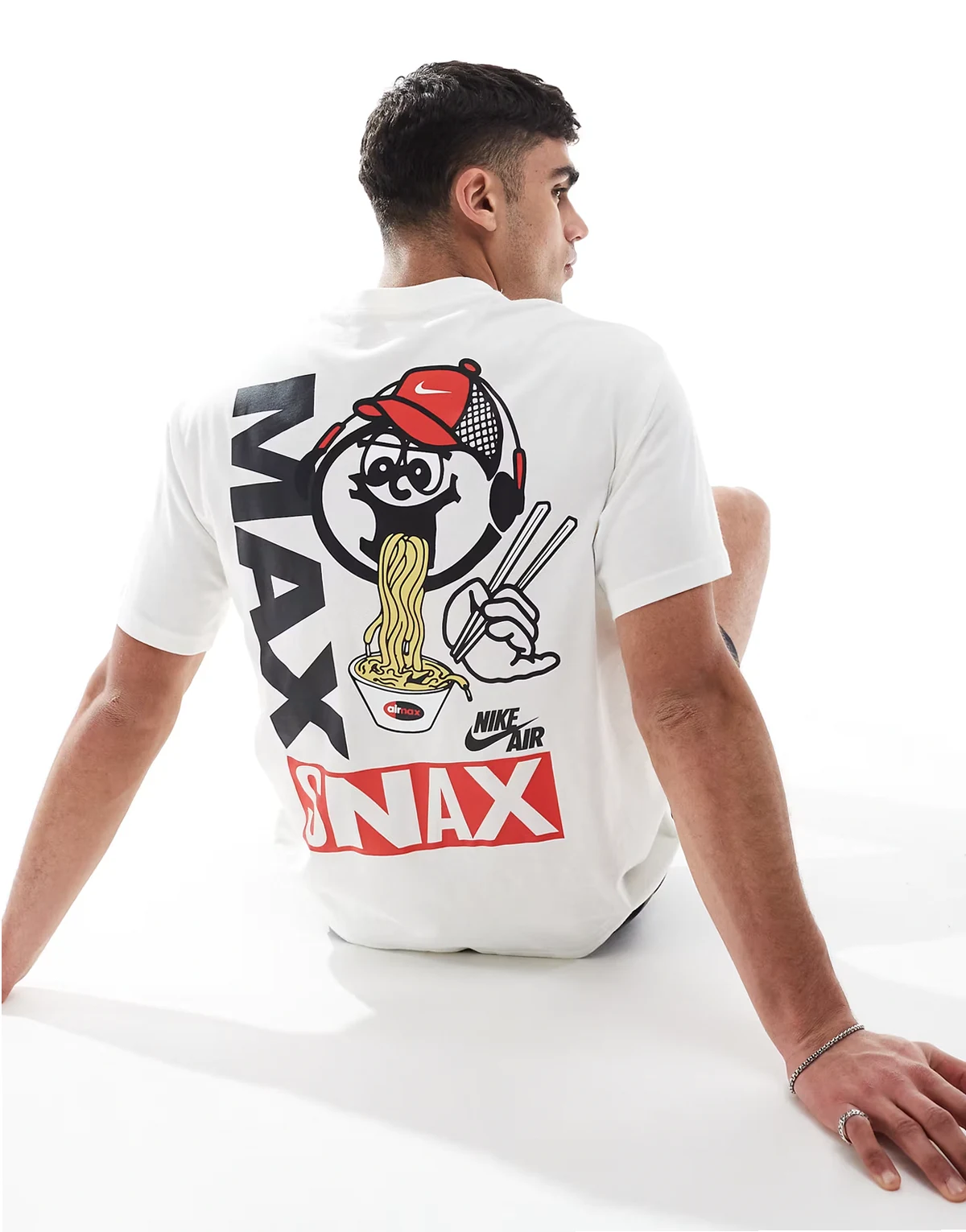 Sole Food backprint T-shirt in off white