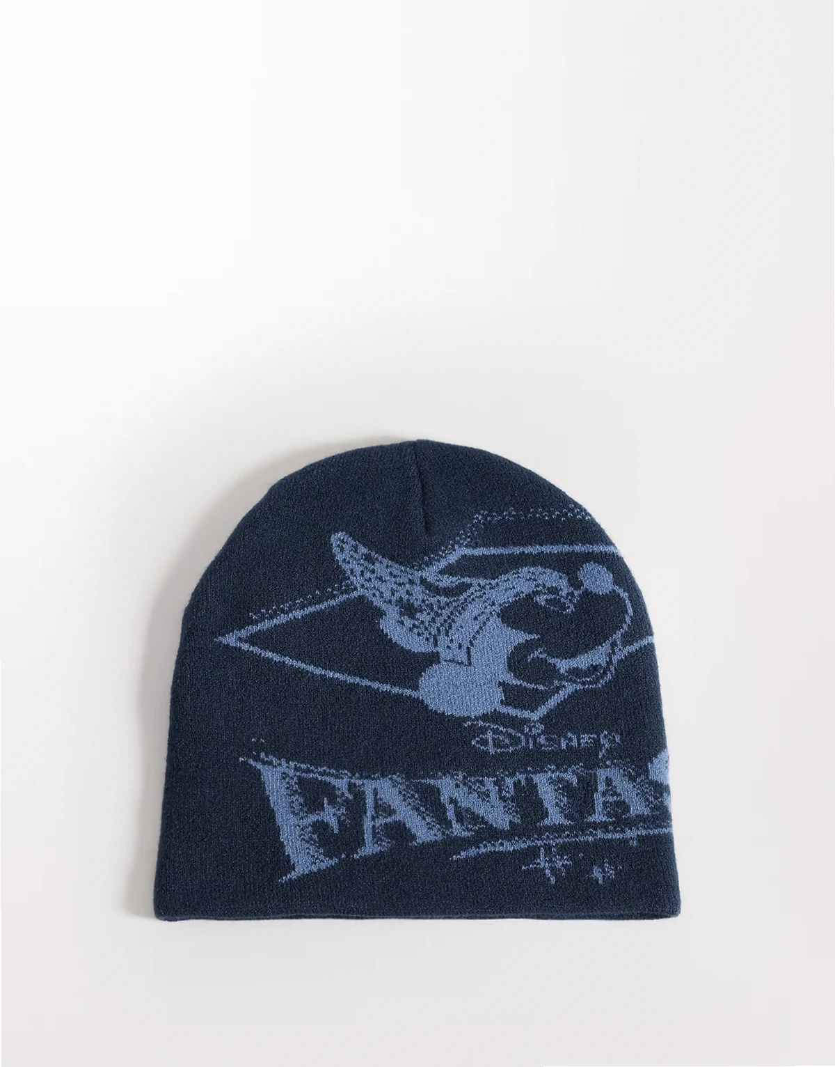 – Disney Fantasia Mickey – Strickmütze in Marineblau