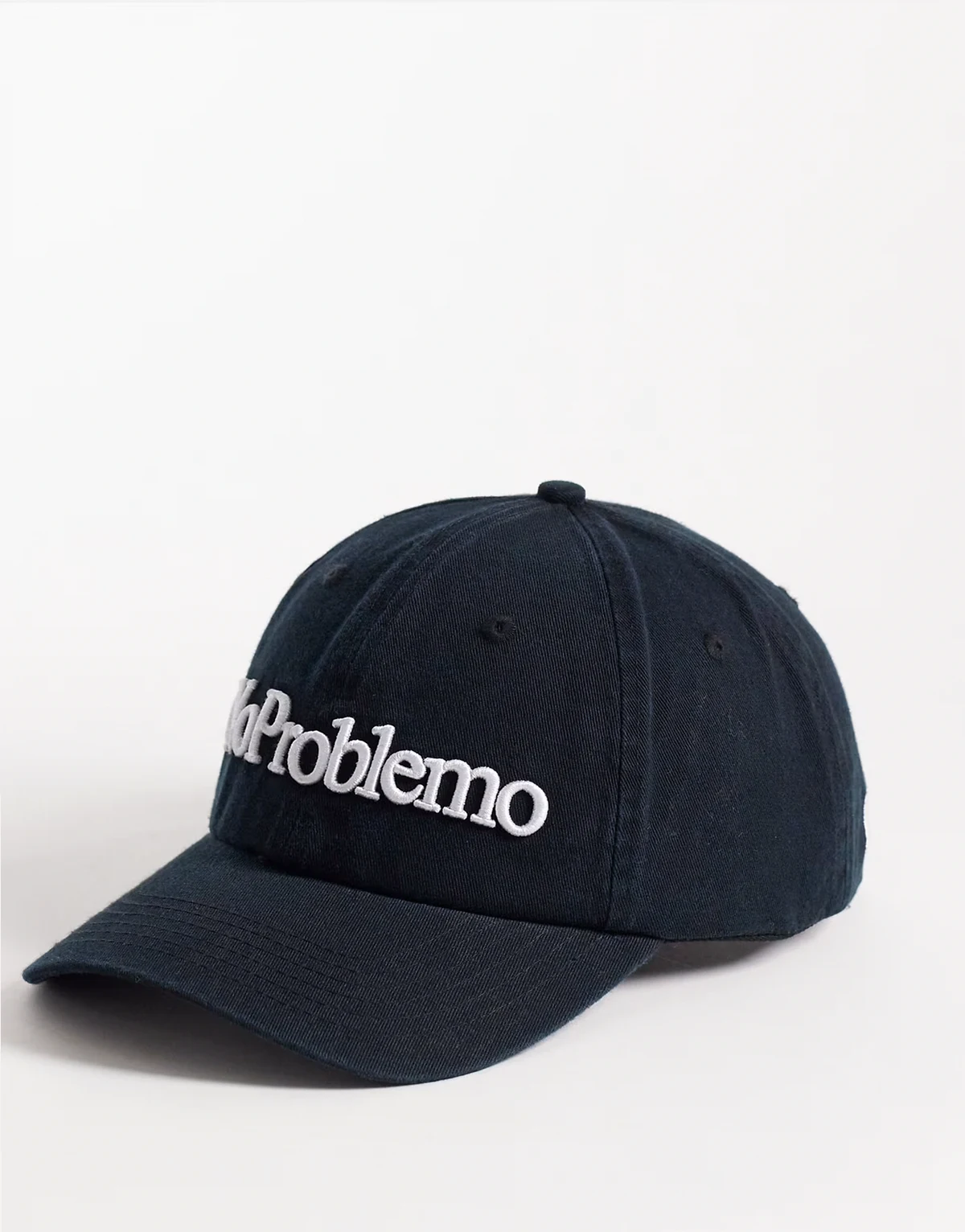 logo cap in black