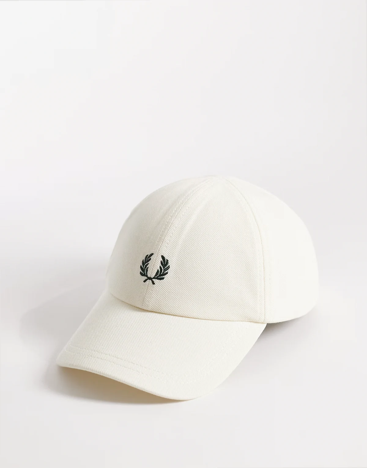 piqué classic logo cap in ecru