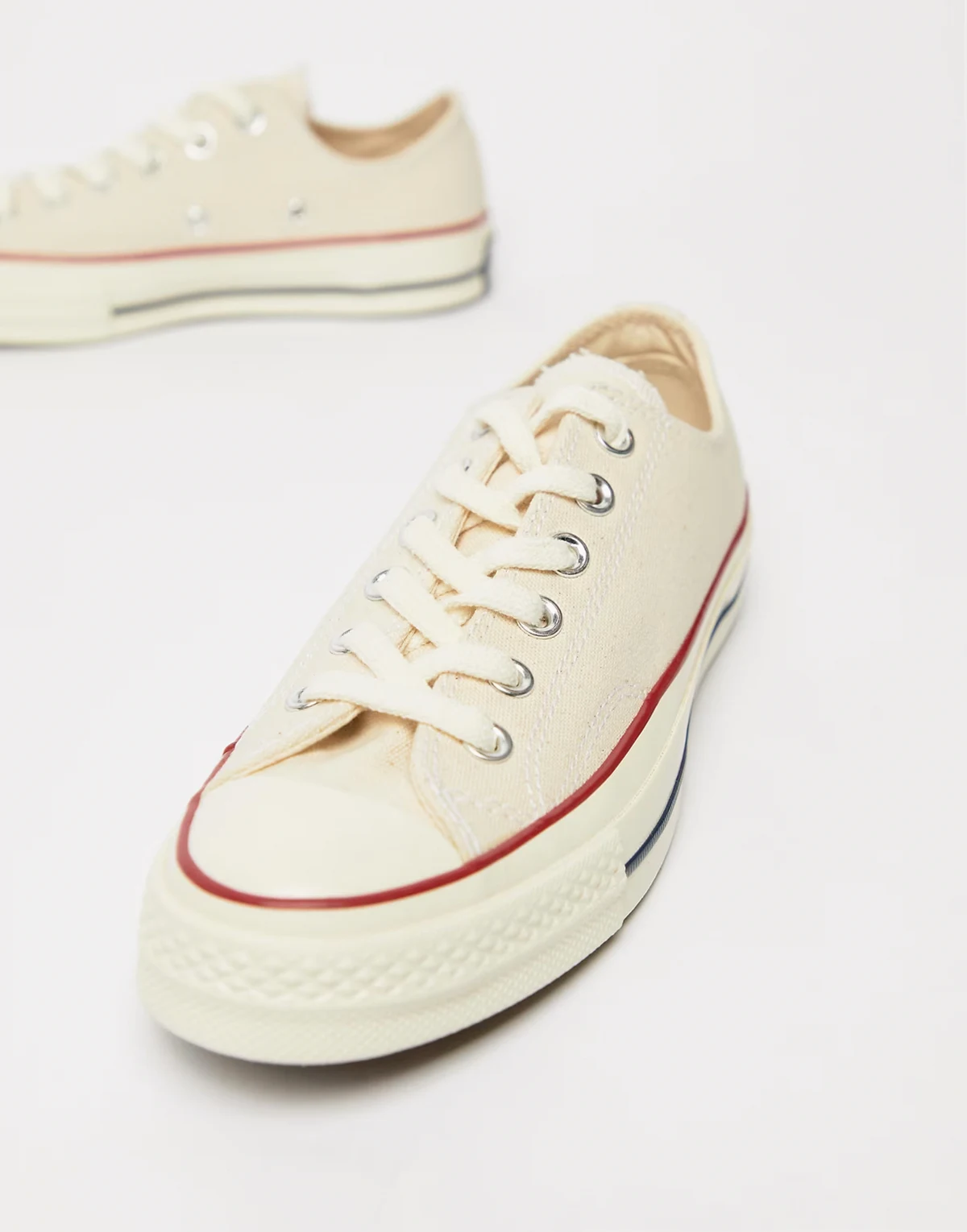 Chuck 70 Ox canvas sneakers in parchment