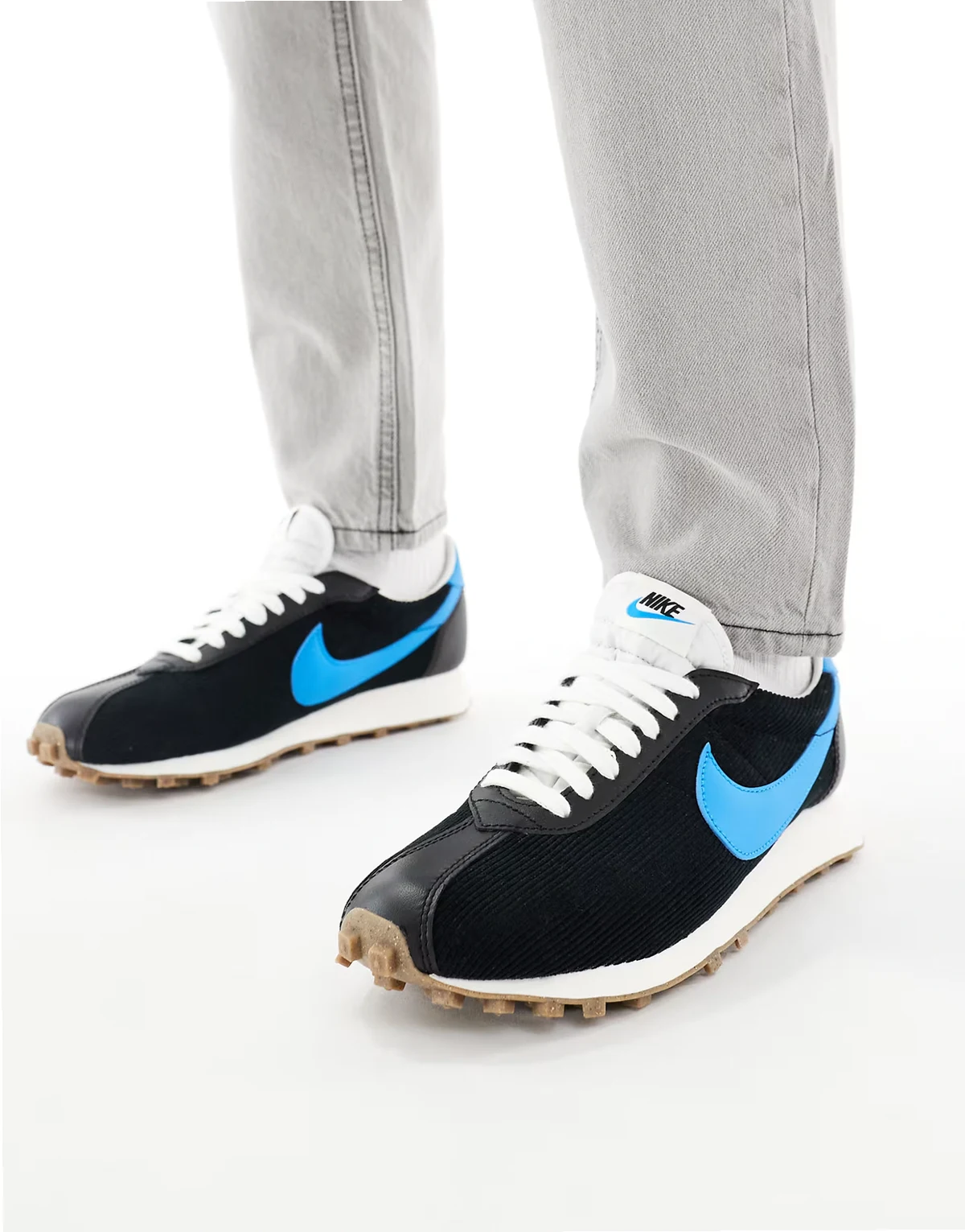 LD-1000 sneakers in black and blue
