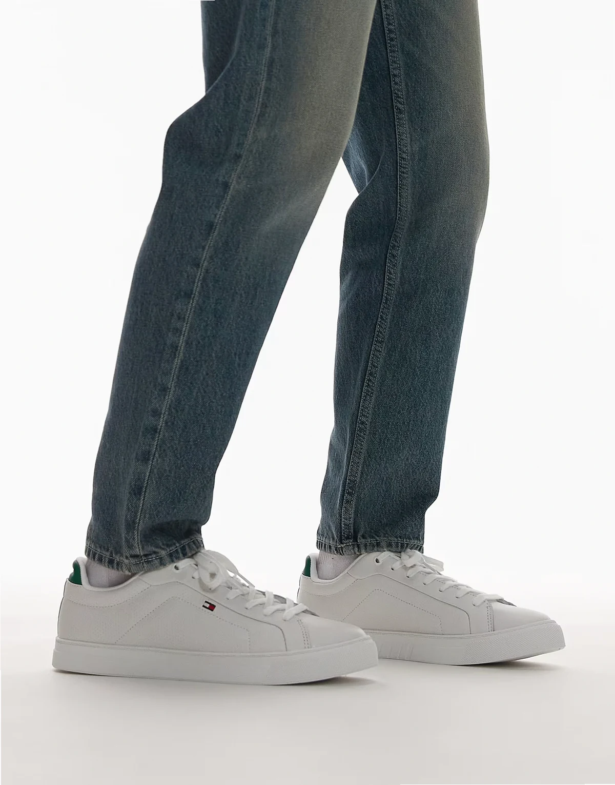 – Icon – Court-Sneaker aus Leder in Weiß