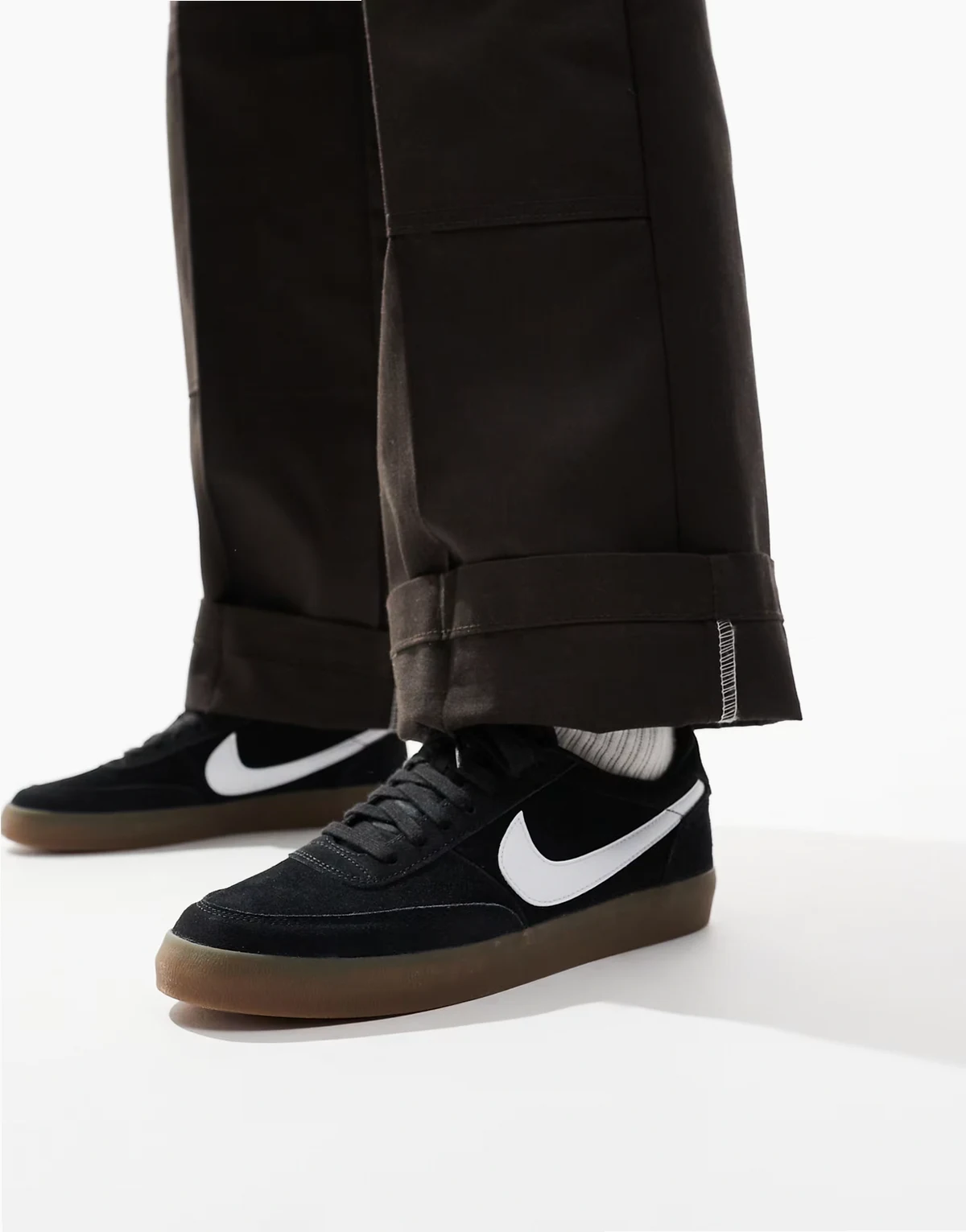 Killshot 2 suede sneakers in black and white