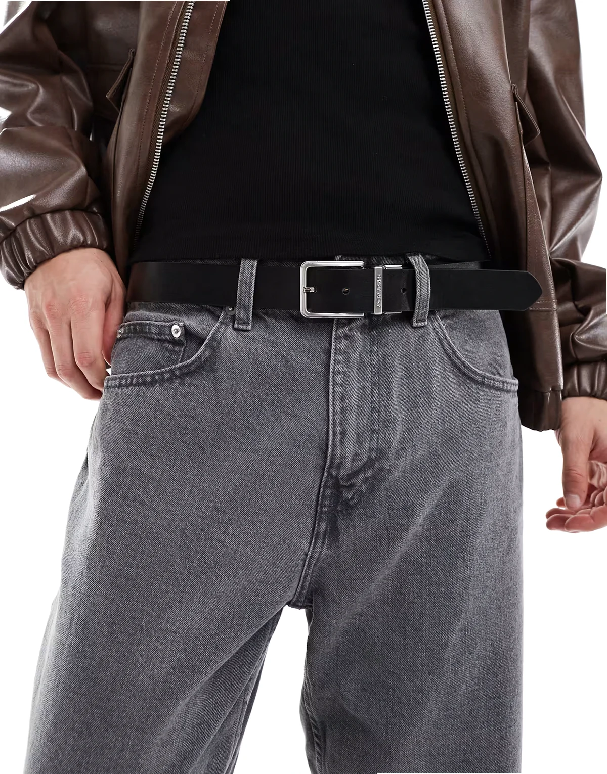 – Wendegürtel in Schwarz und Braun