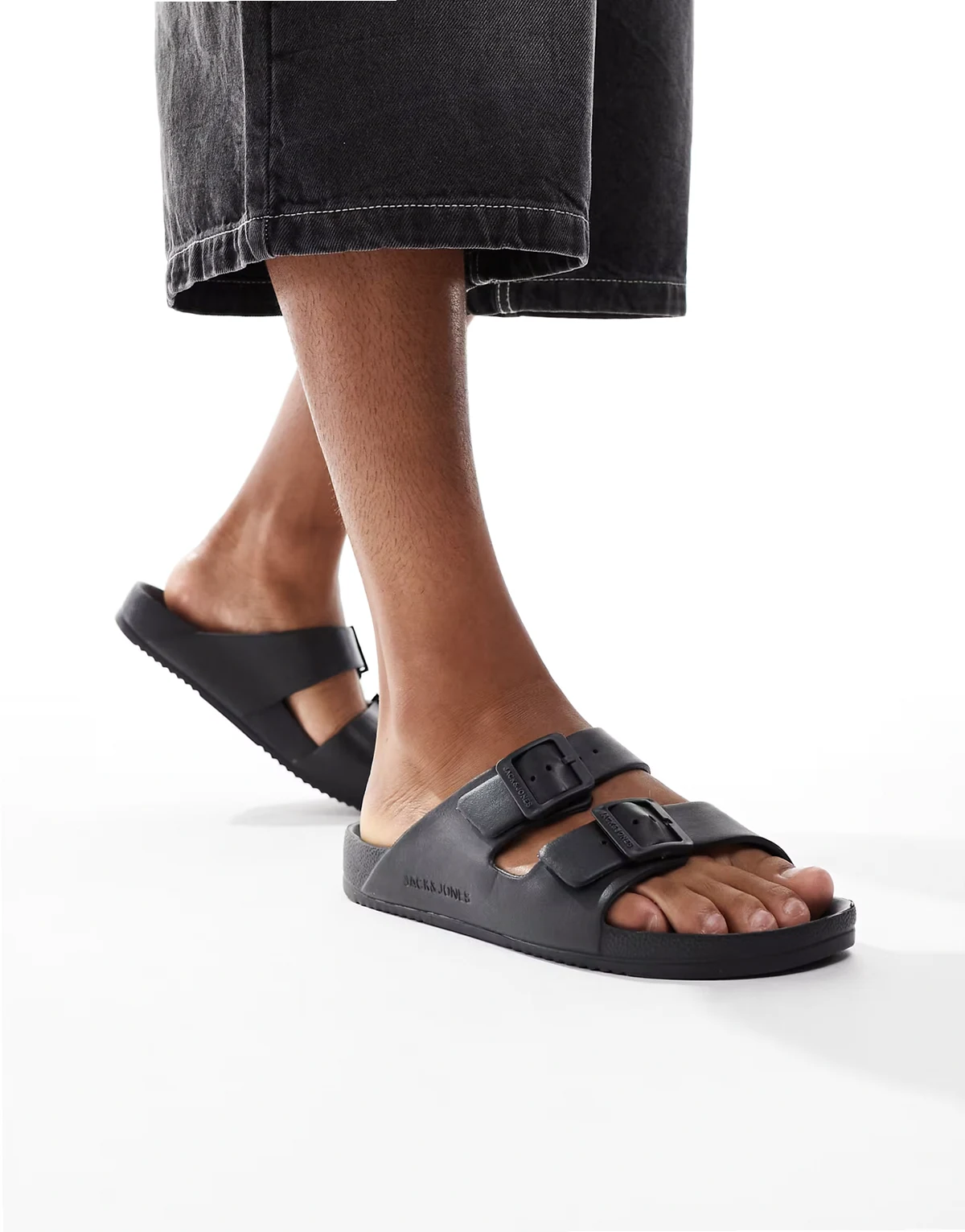 – Riemensandalen in Schwarz
