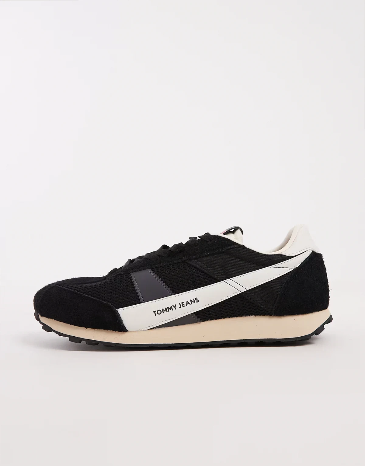 – Retro-Laufsneaker in Schwarz