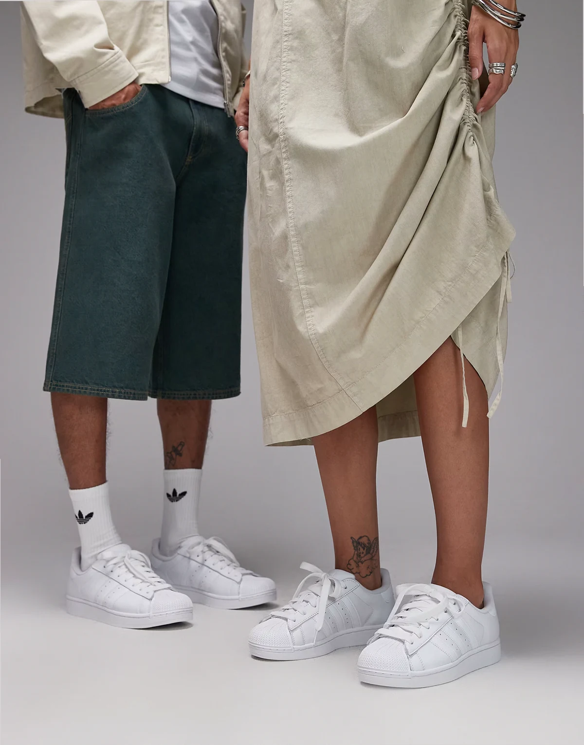 Superstar II sneakers in white