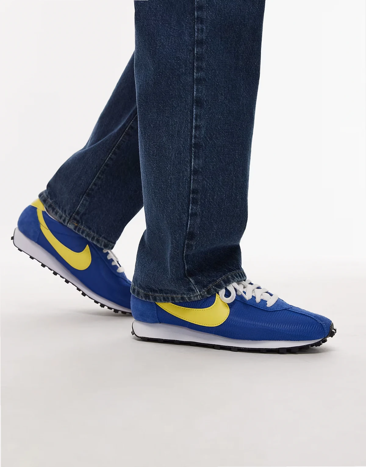 LD-1000 sneakers in blue & yellow