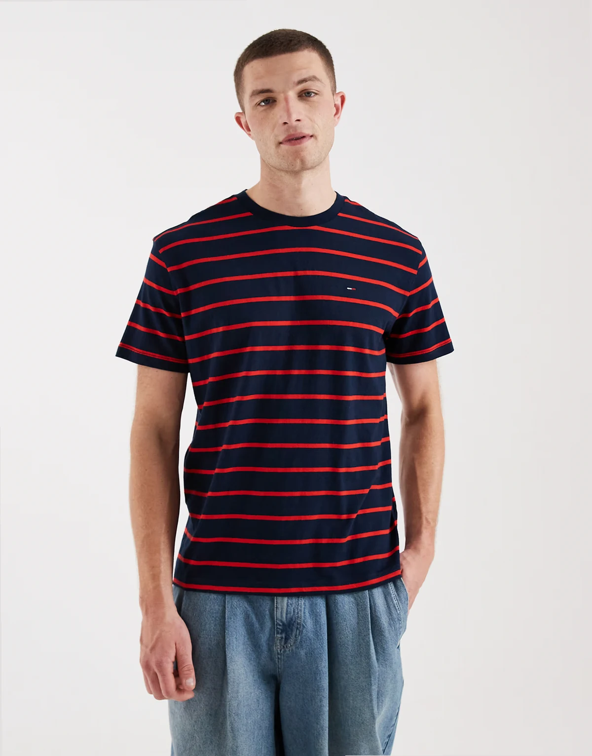 T-shirt in red stripe