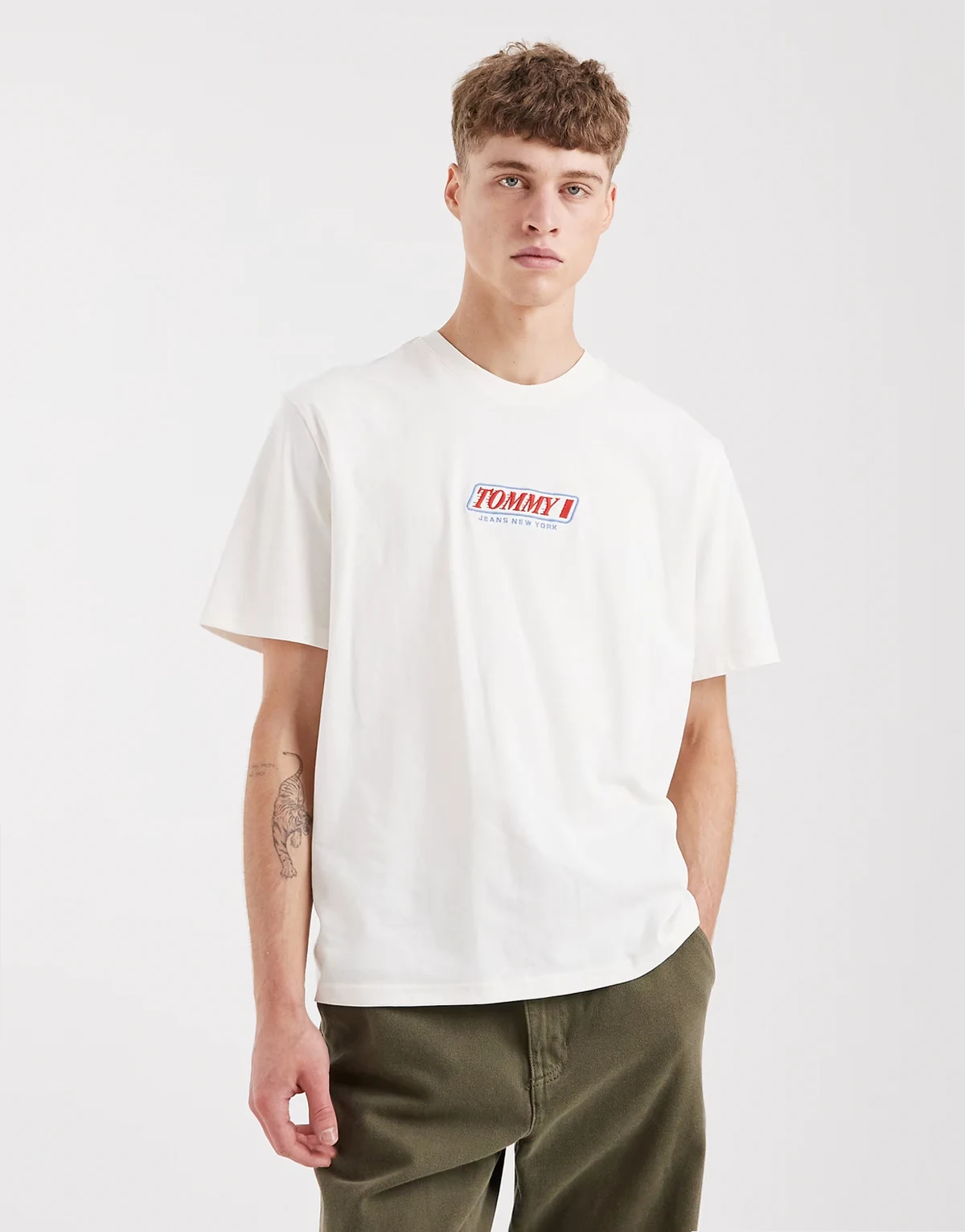 90s vintage T-shirt in cream