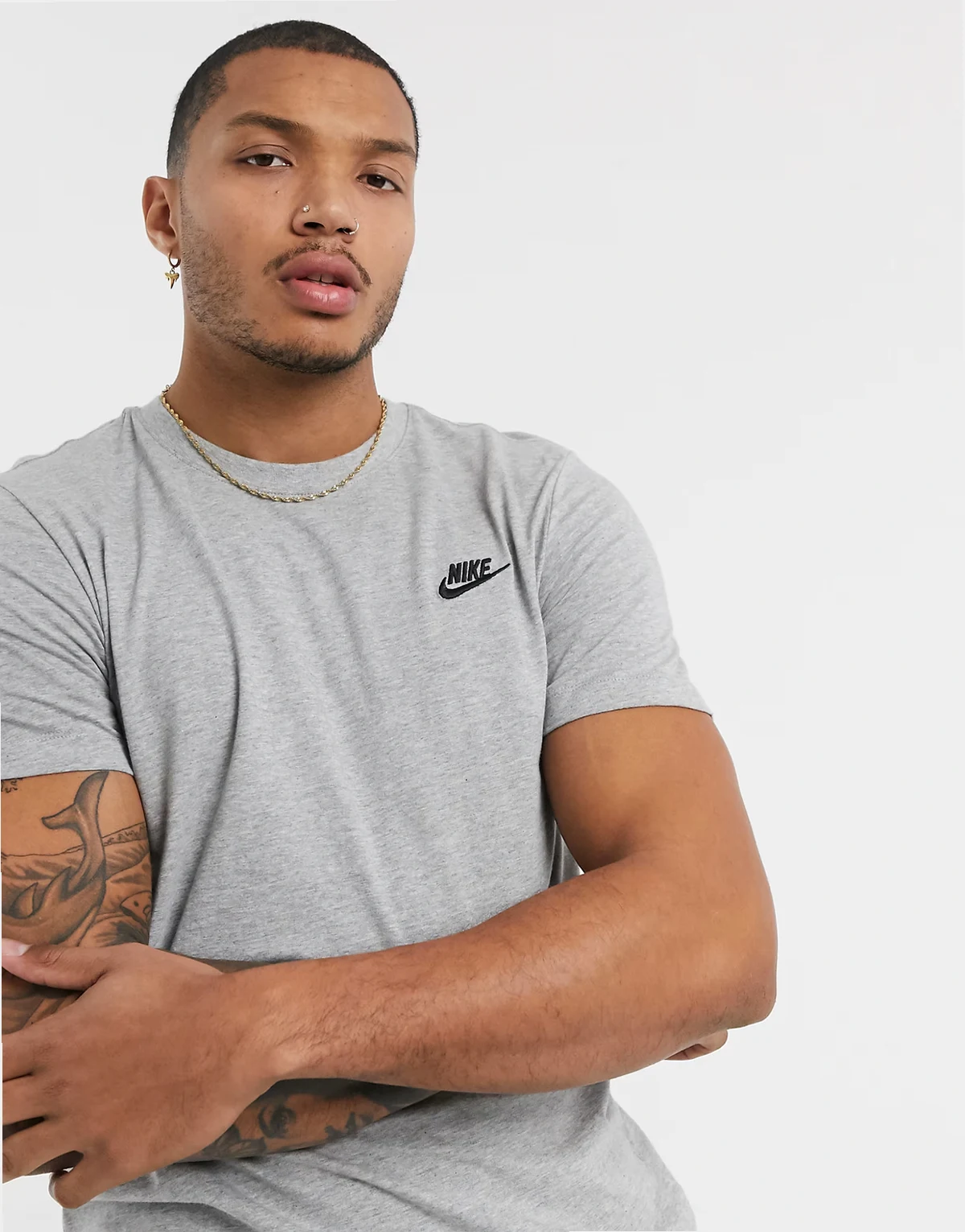 Club unisex T-shirt in gray heather