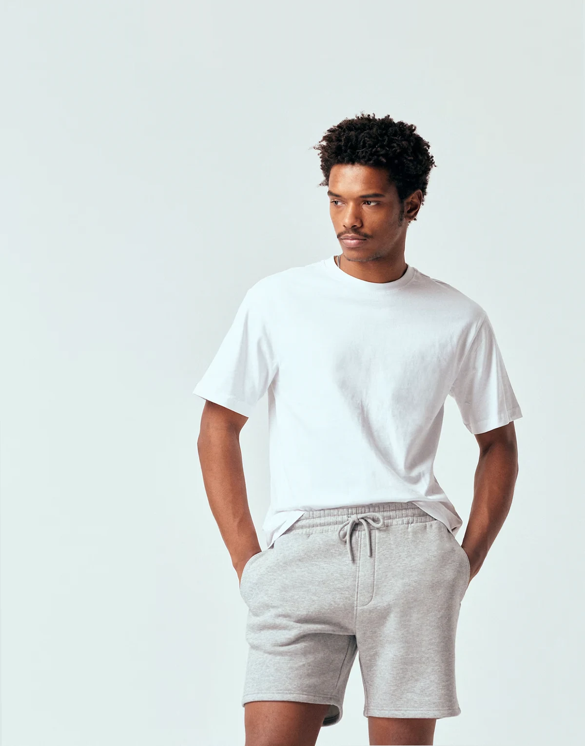 relaxed t-shirt in white