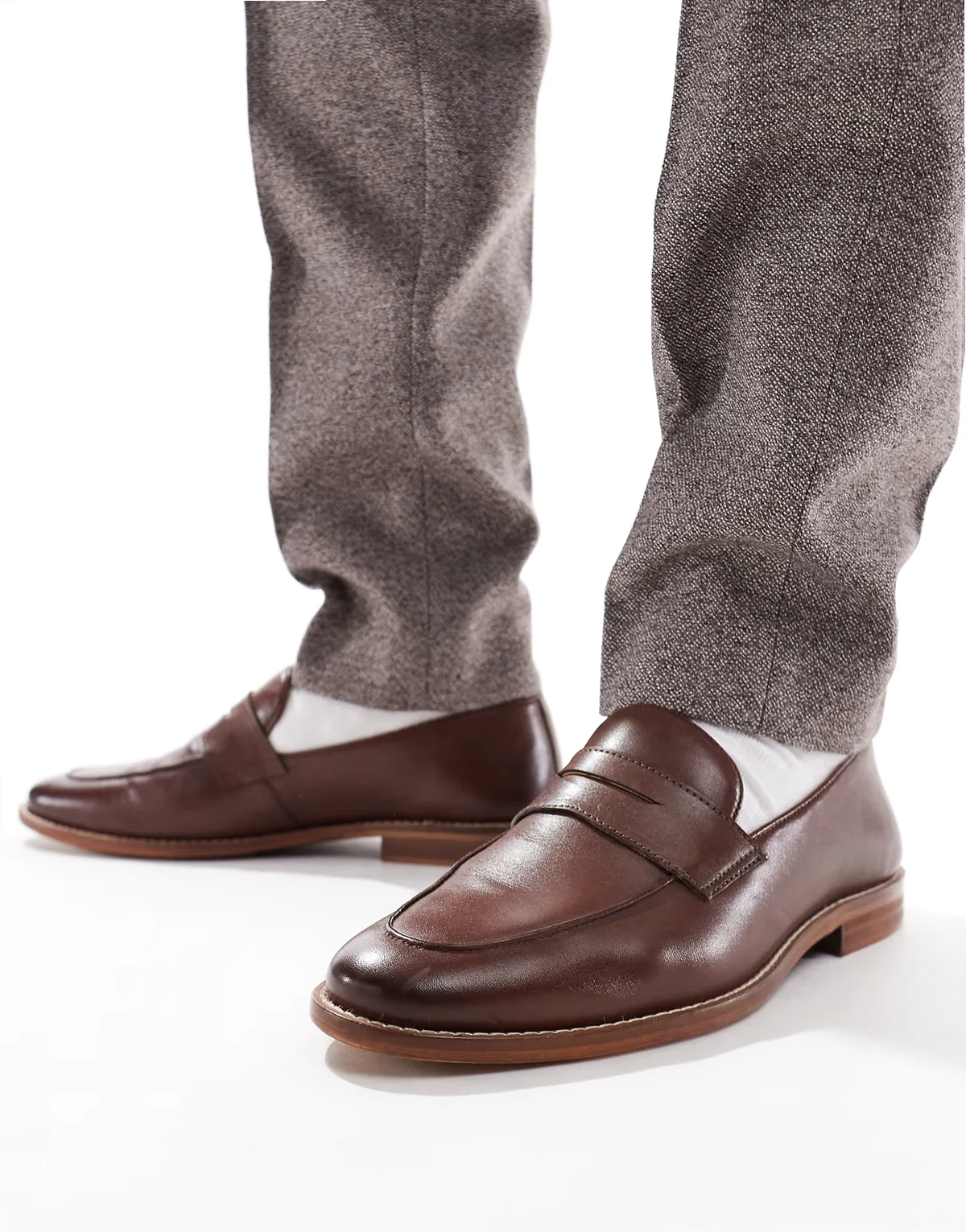 – Rune – Loafer aus Leder in Braun