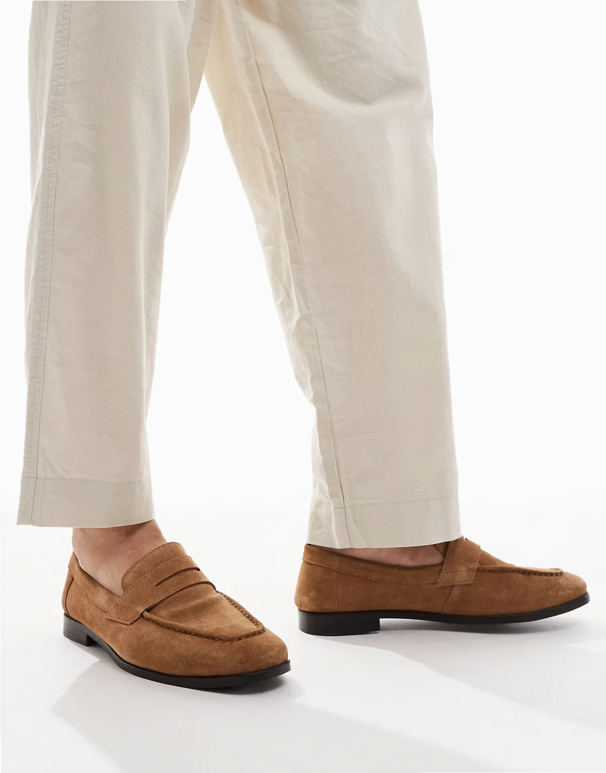 – Rush – Loafer aus Wildleder in Hellbraun