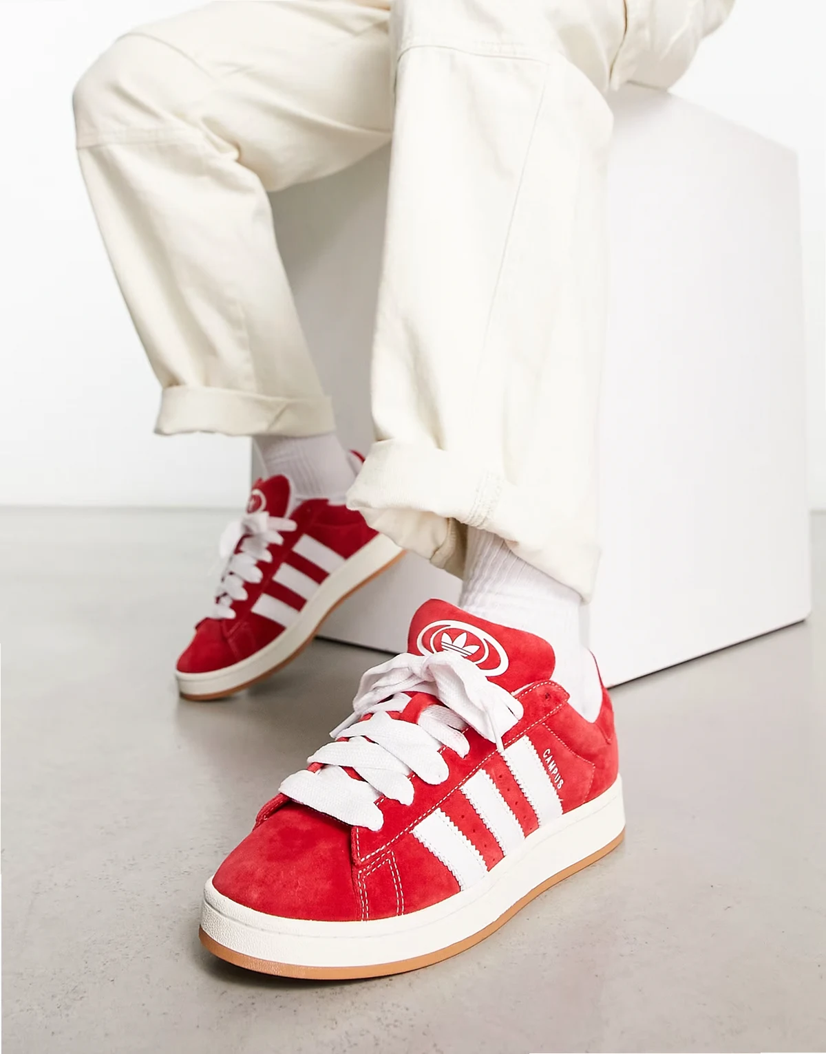 Campus 00s sneakers in red