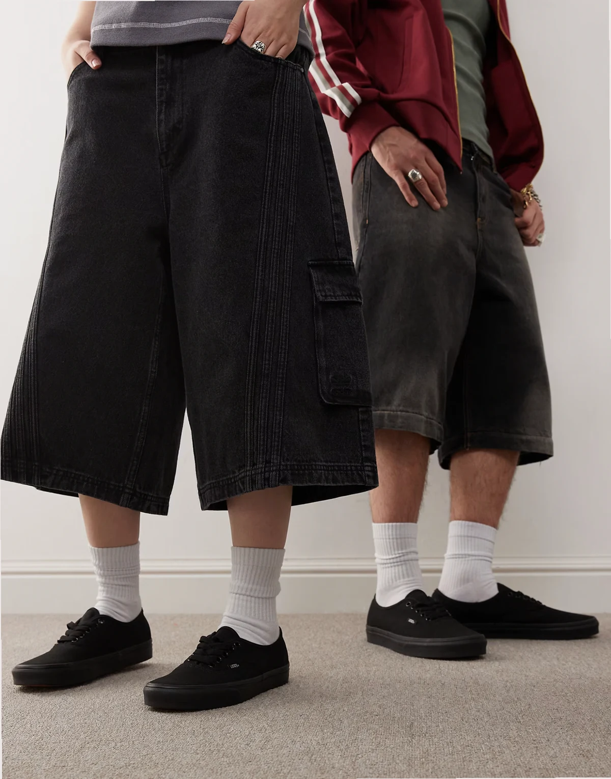 Authentic – Sneaker in Triple-Schwarz