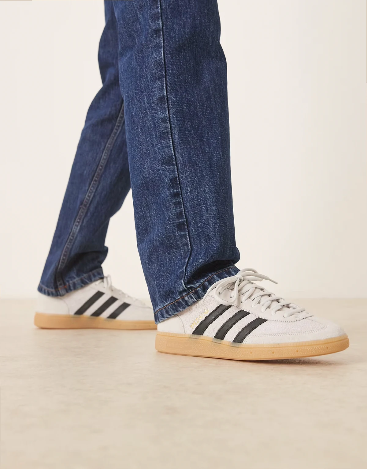 Handball Spezial sneakers in light blue and black