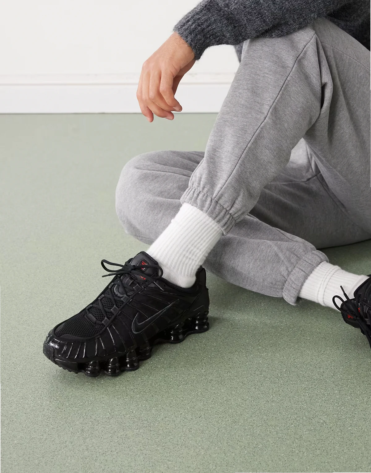 Shox TL sneakers in black
