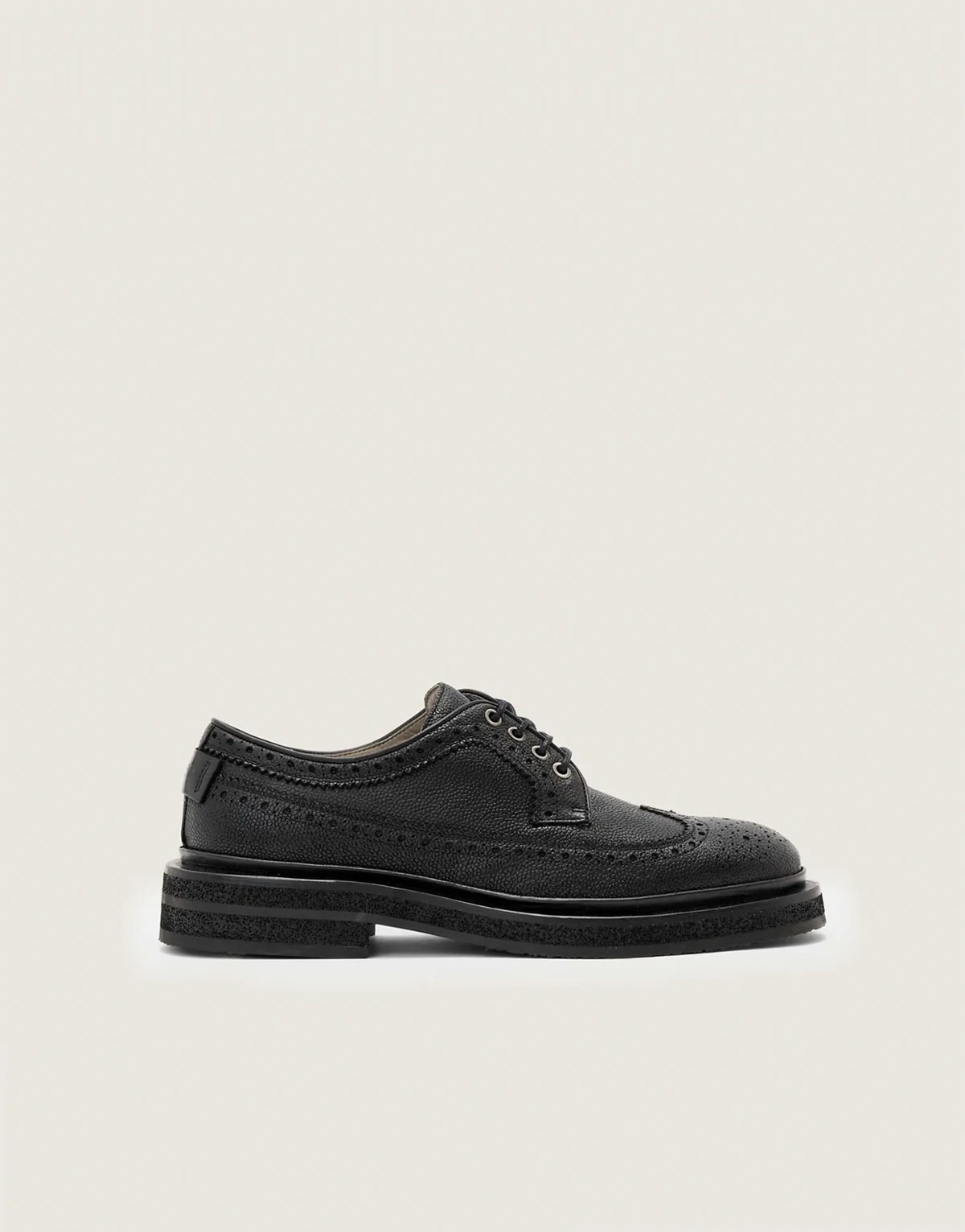 Escher brogues in black