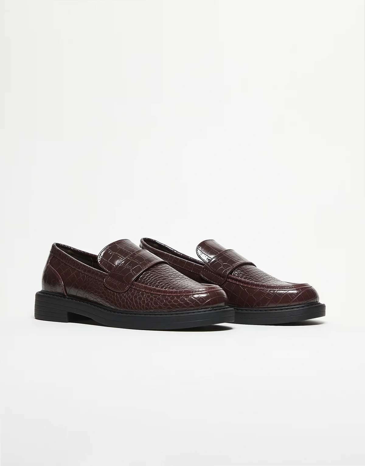 – Penny-Loafer in Kroko-Optik