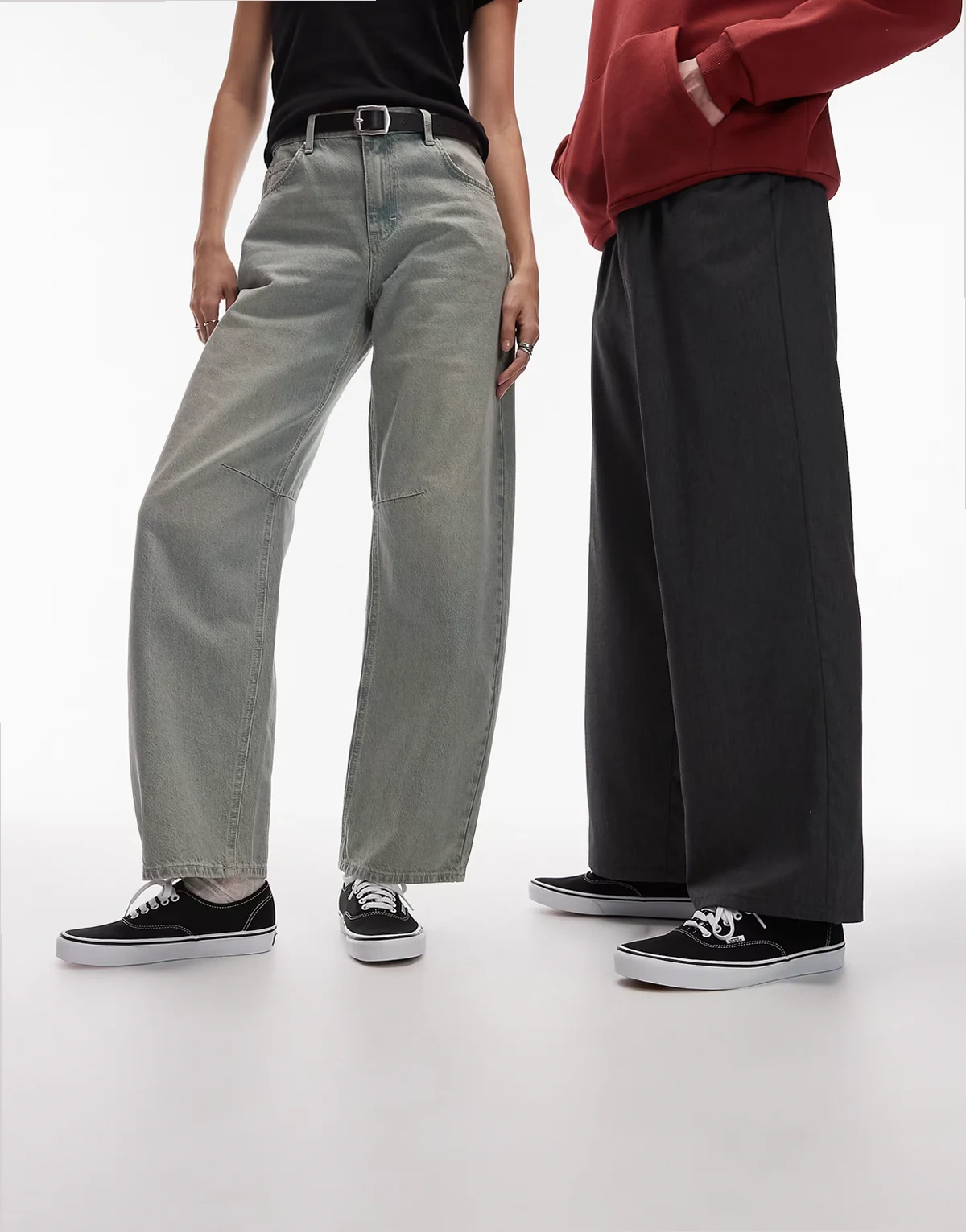 Authentic - czarno-białe buty sportowe