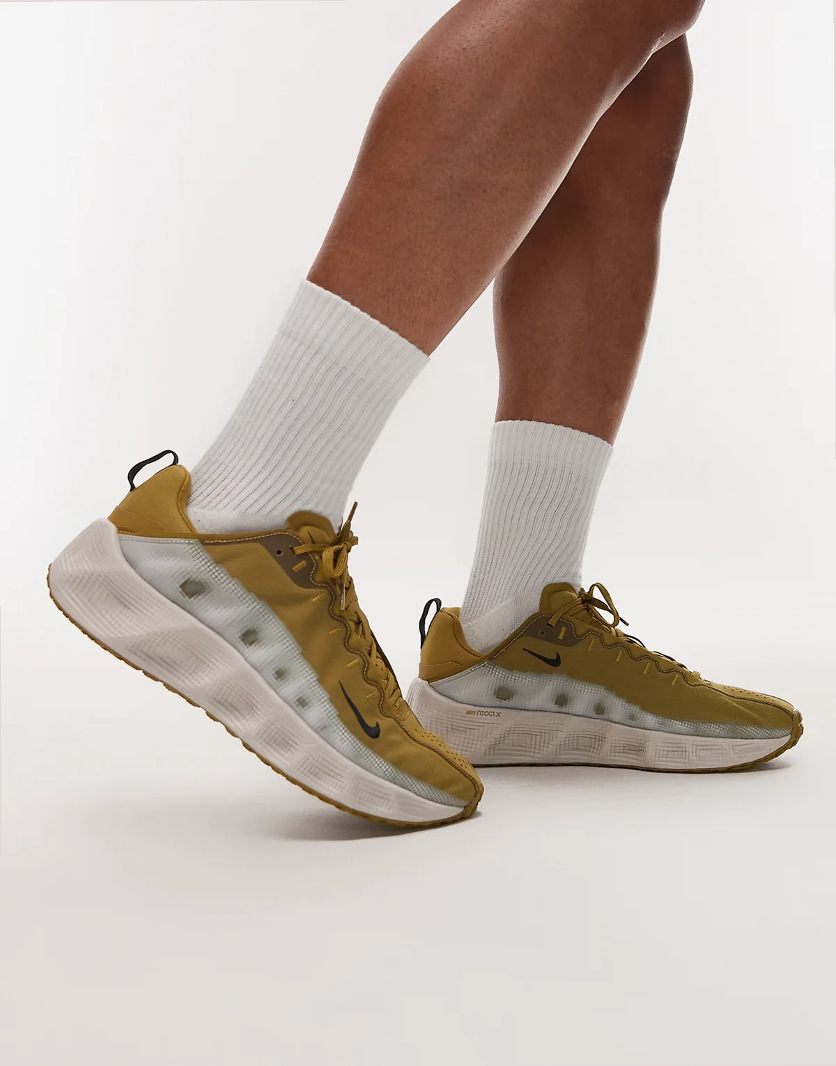 Ava Rover reflective sneakers in yellow