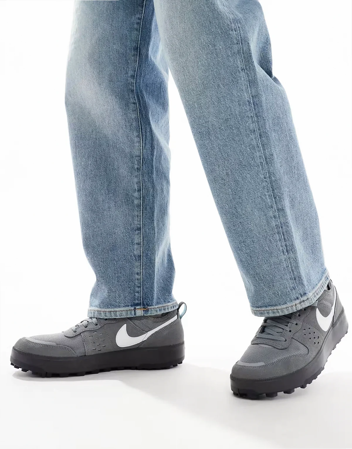 C1ty sneakers in dark gray and white