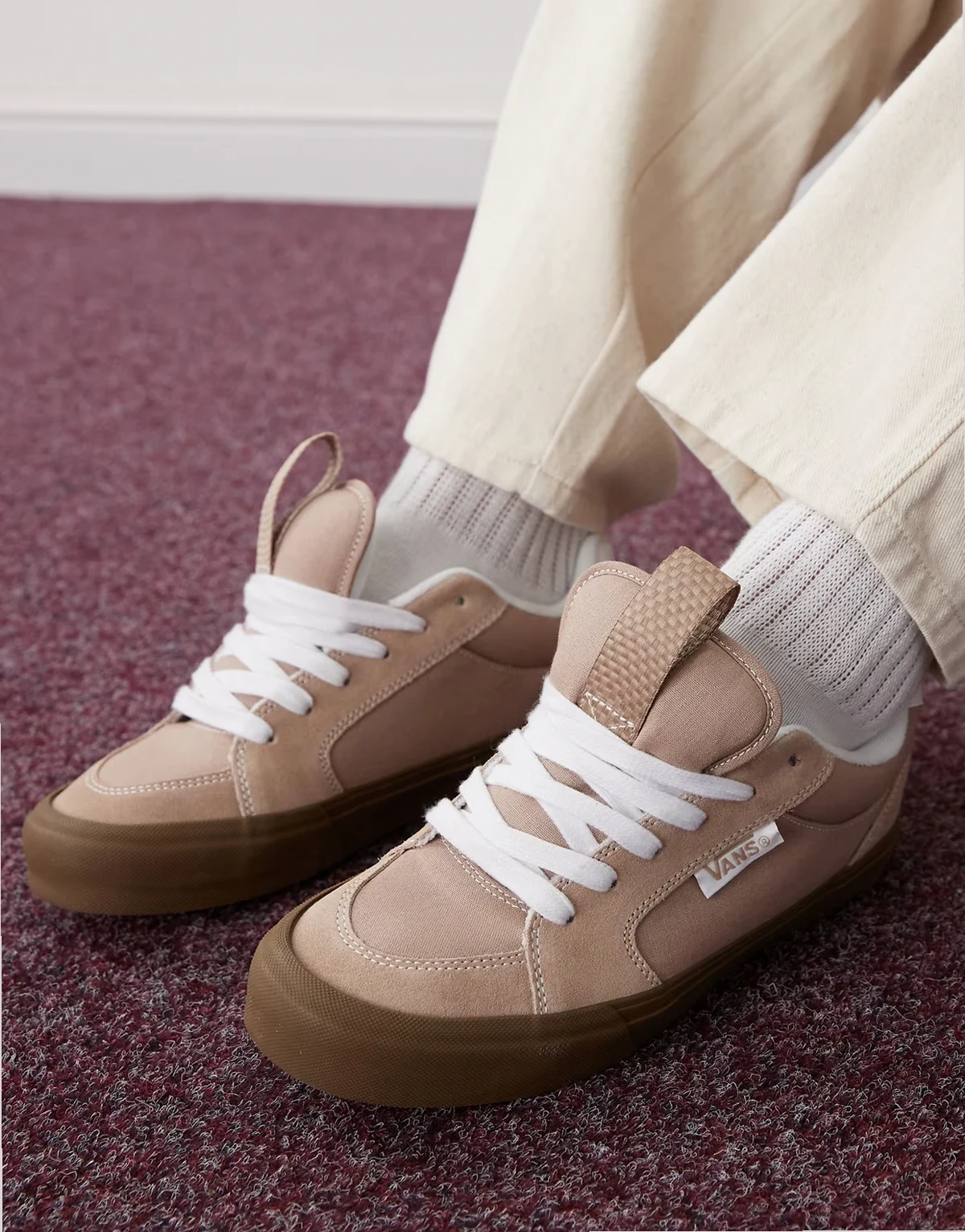 Chukka Push sneakers in sepia