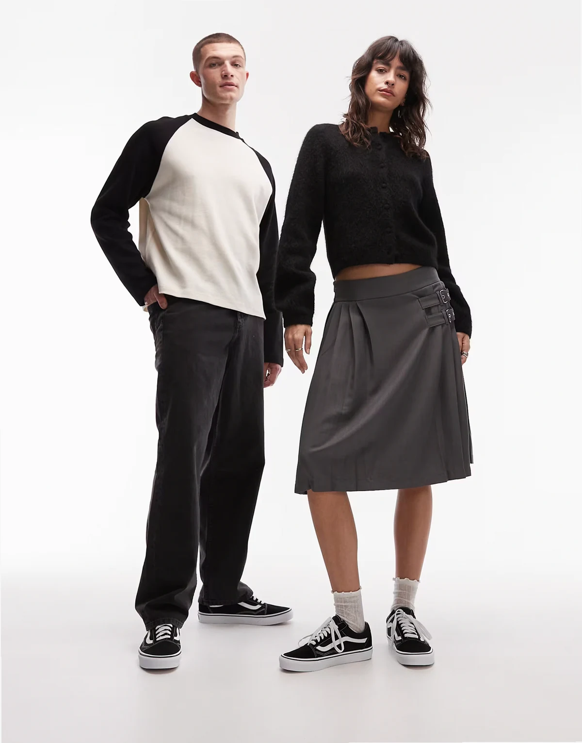 – Classic Old Skool – Czarno-białe tenisówki