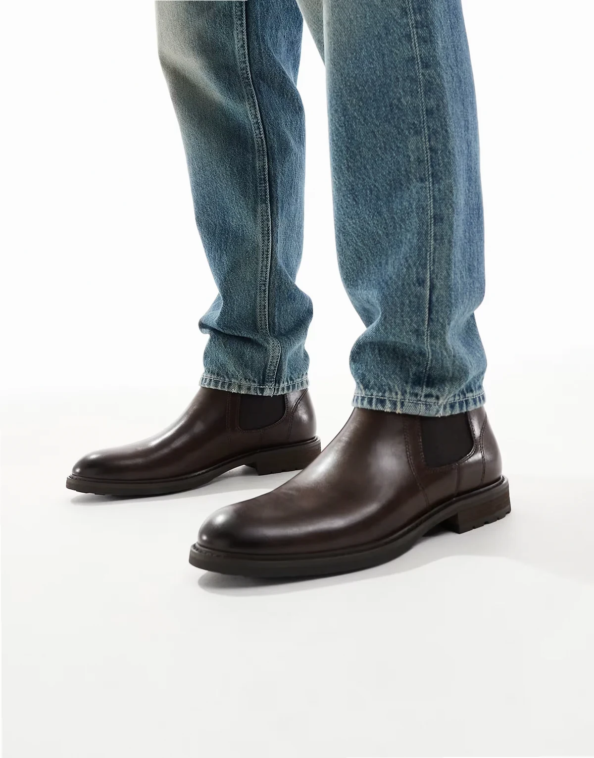 – Declan – Chelsea-Stiefel in Schokobraun