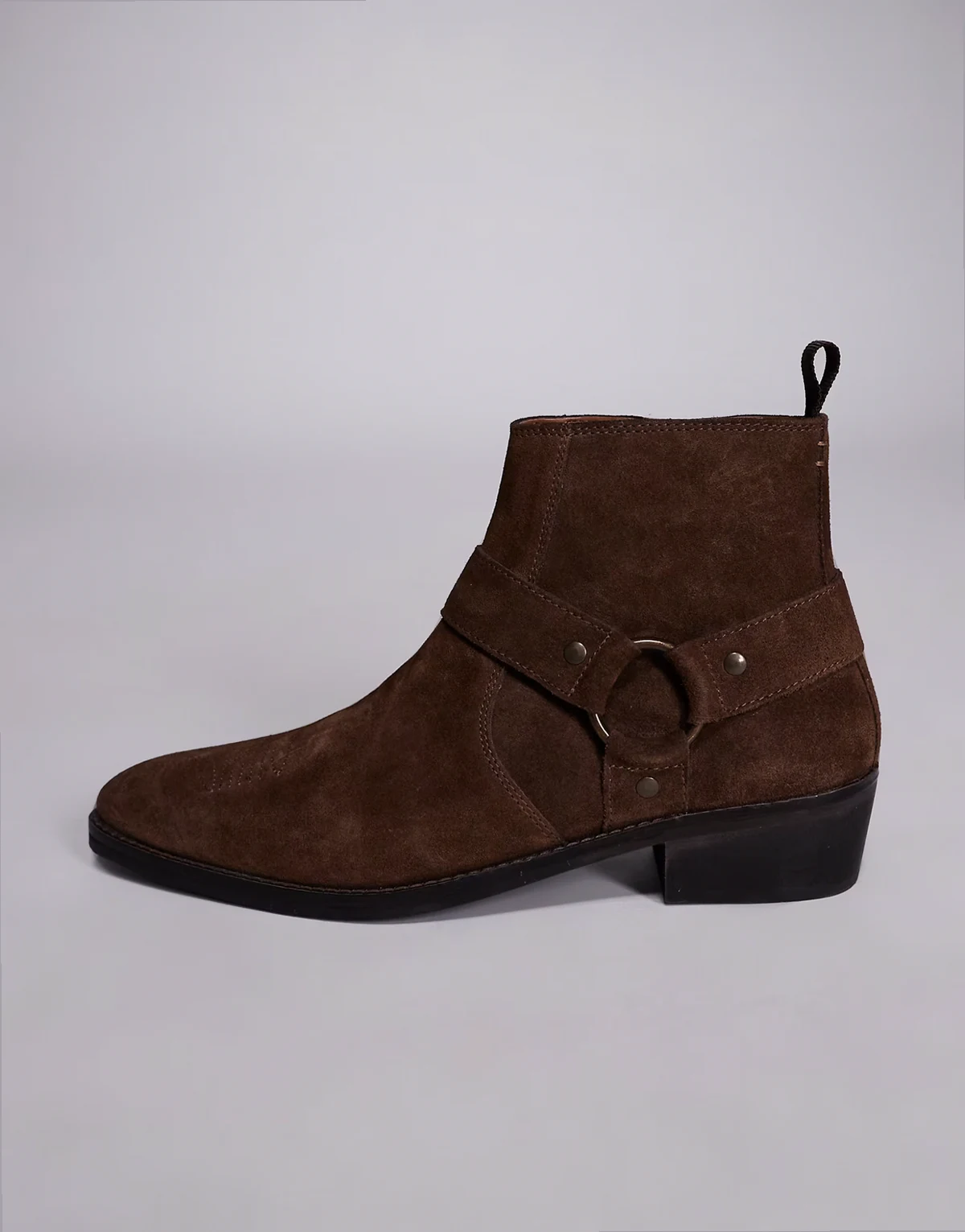 – Kubanische Stiefel aus braunem Leder