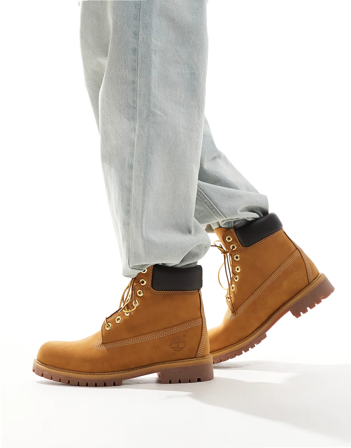 6 inch lace up waterproof boot in wheat