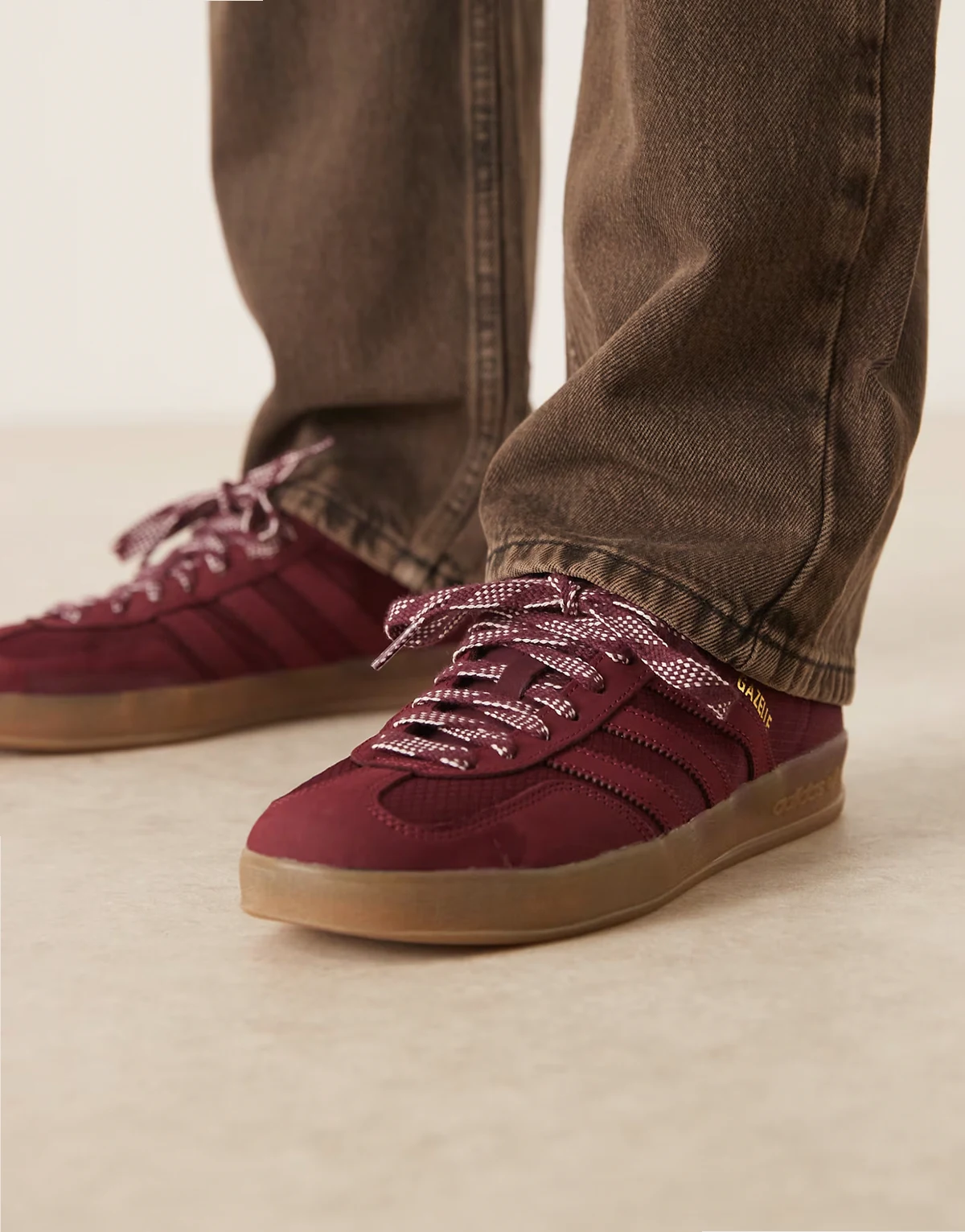 Gazelle Indoor sneakers in burgundy