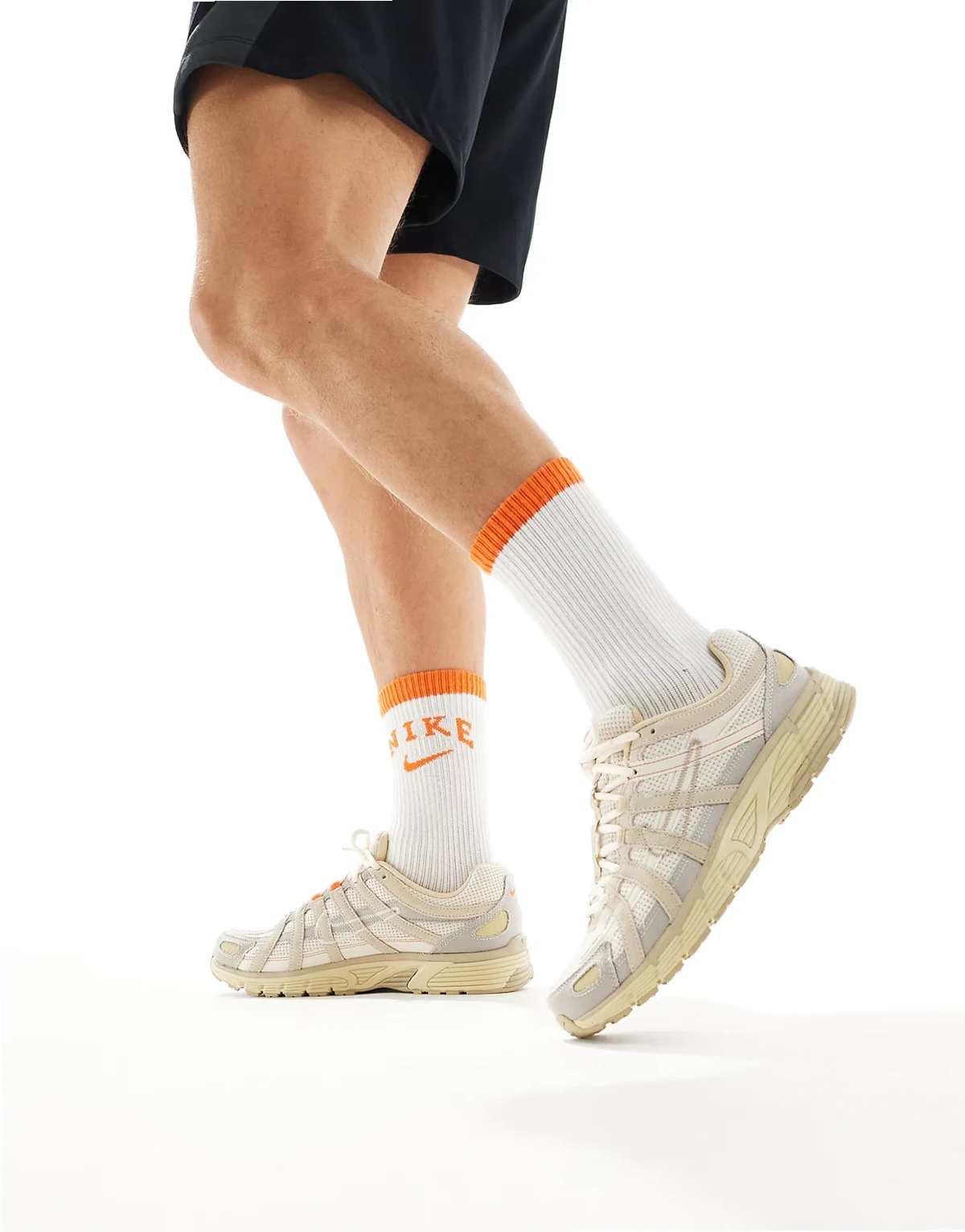 P-6000 sneakers in gray and gold