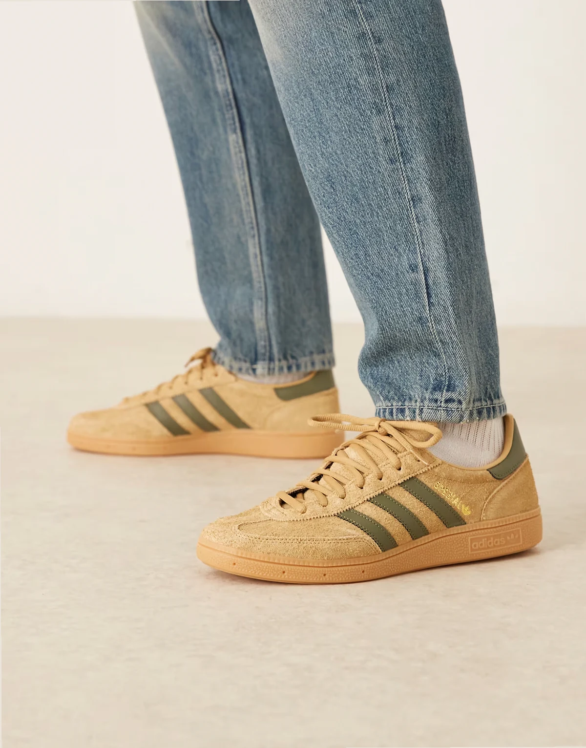Handball Spezial sneakers in khaki mix