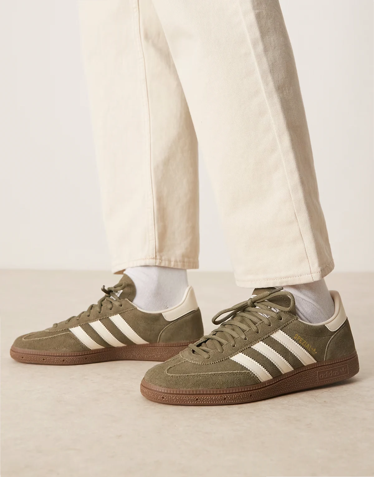 Handball Spezial sneakers in khaki cord