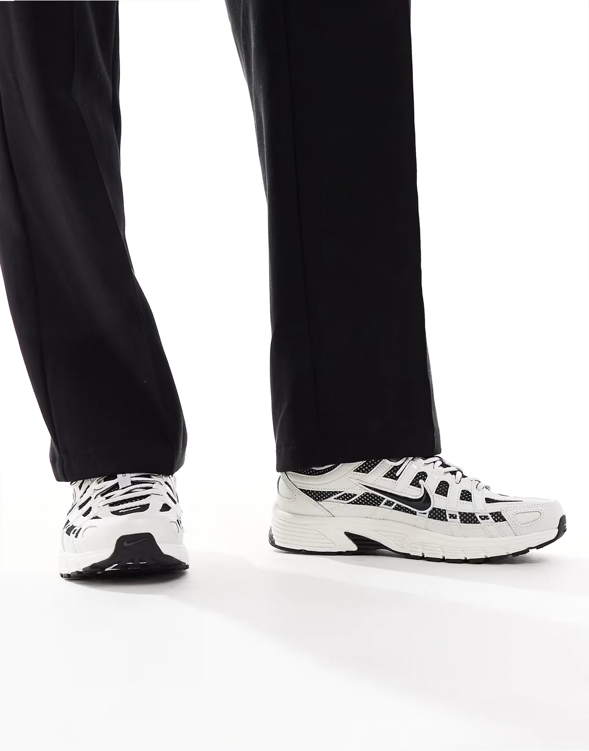 P-6000 sneakers in off white and gray