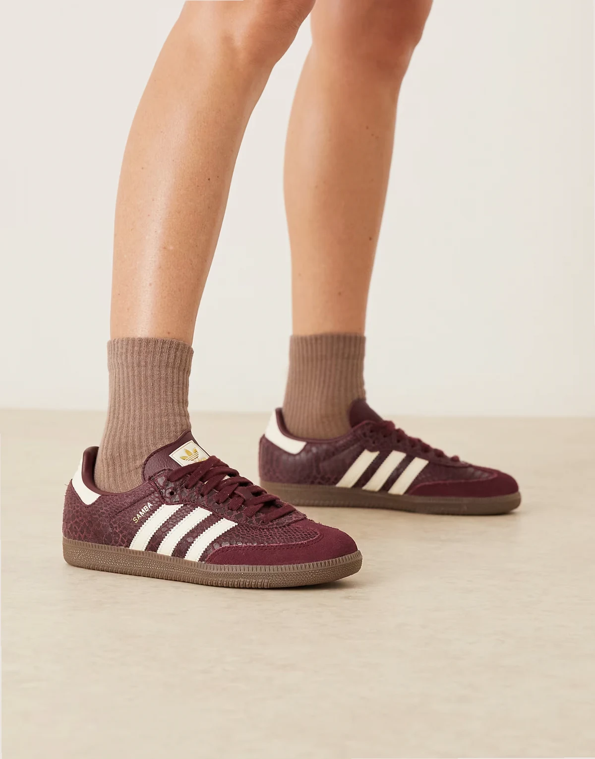 Samba OG sneakers in burgundy