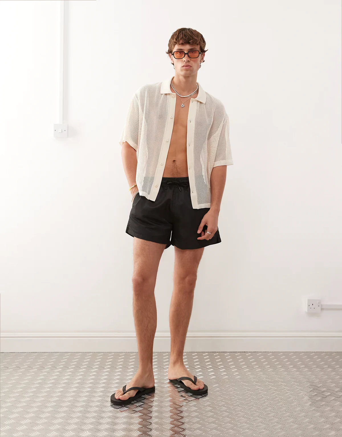 swim shorts in black