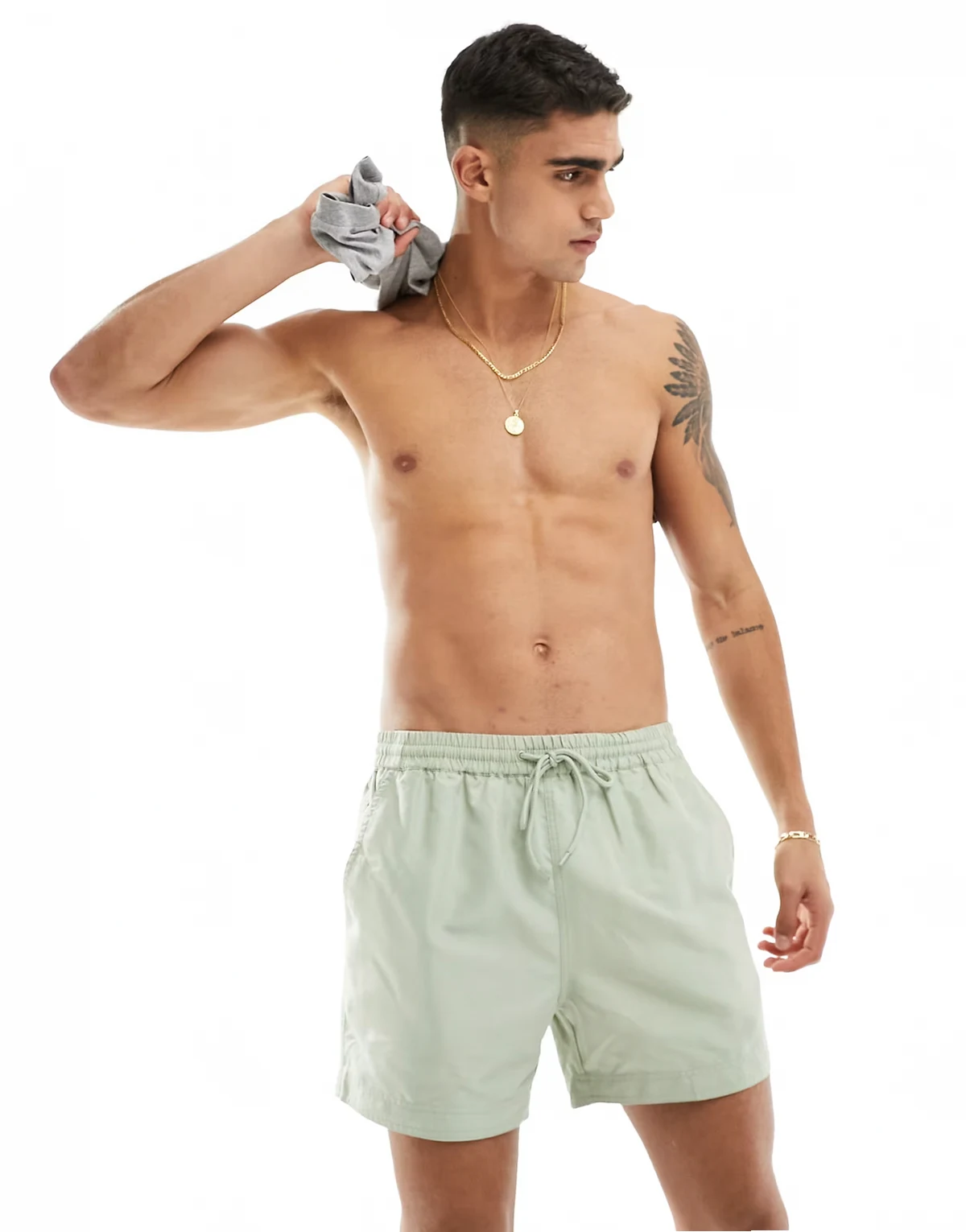 Southbeach swim shorts in sage green