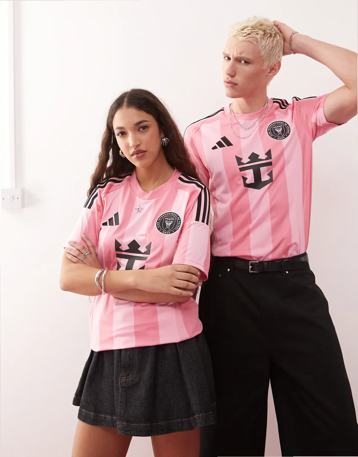 adidas Soccer Inter Miami 2025 Home Jersey in pink