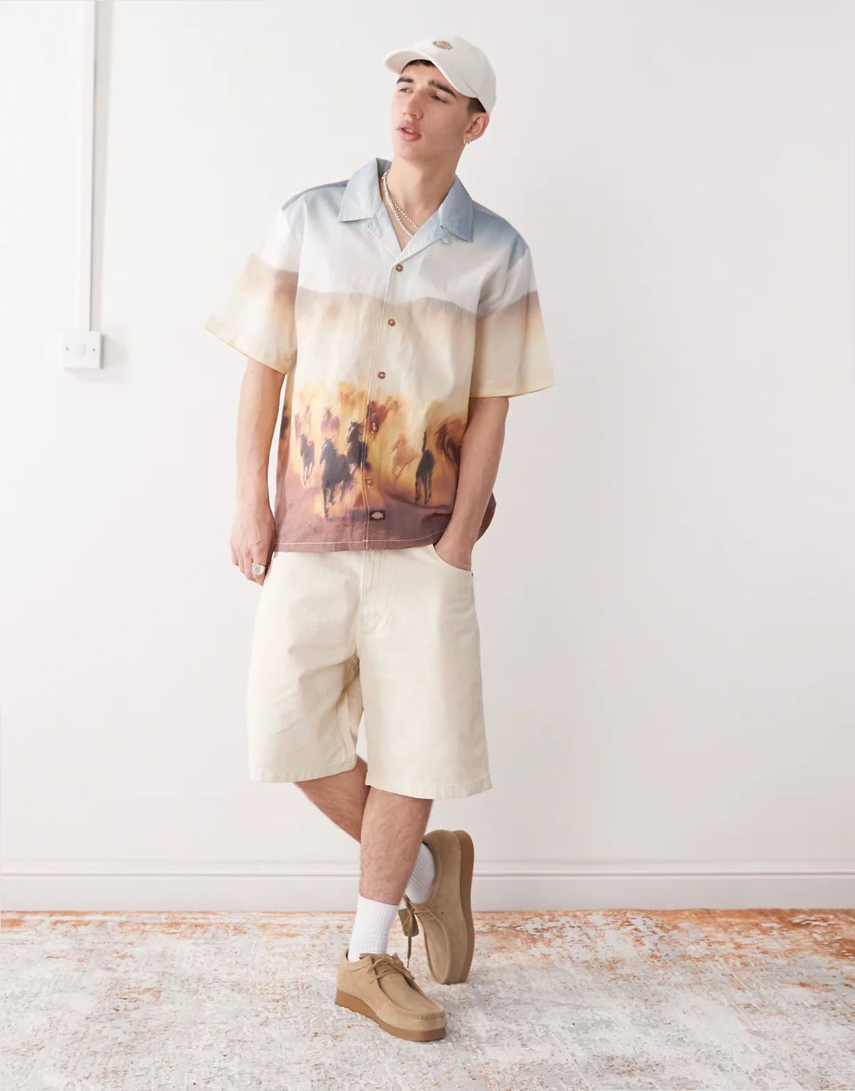 River Ranch work shorts in beige