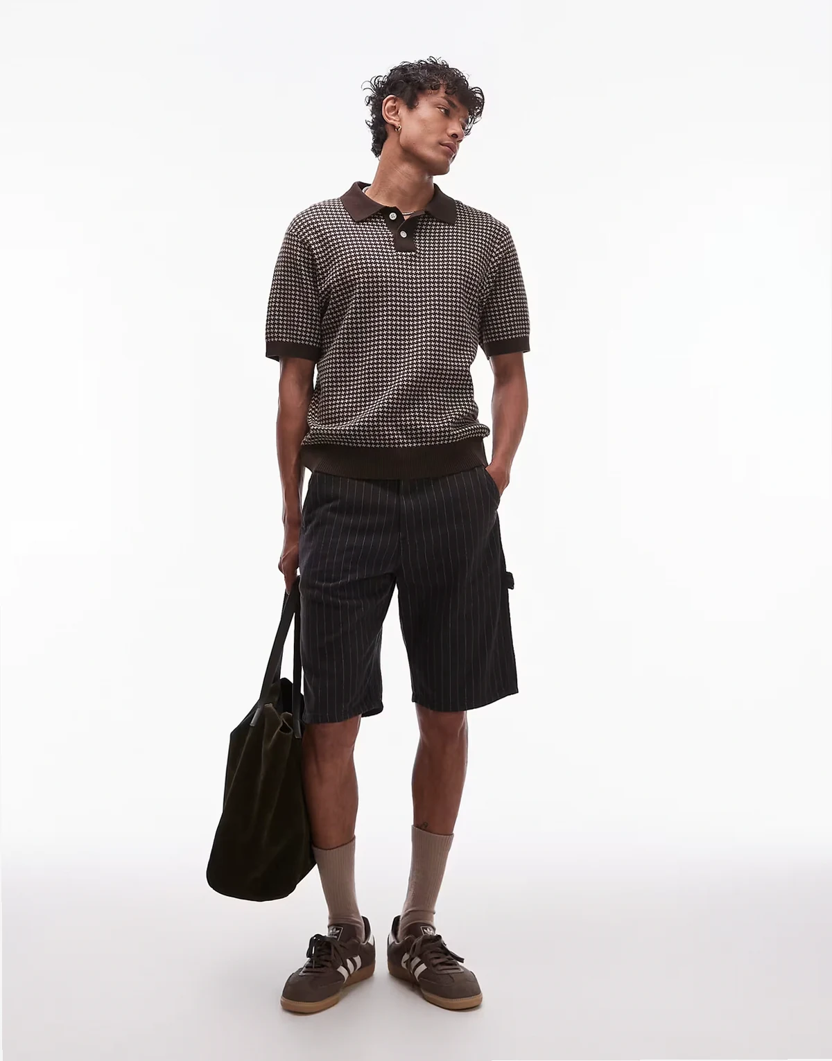 Service carpenter shorts in black