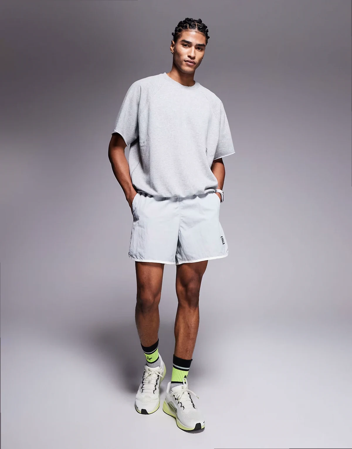 Heritage 5 inch shorts in gray