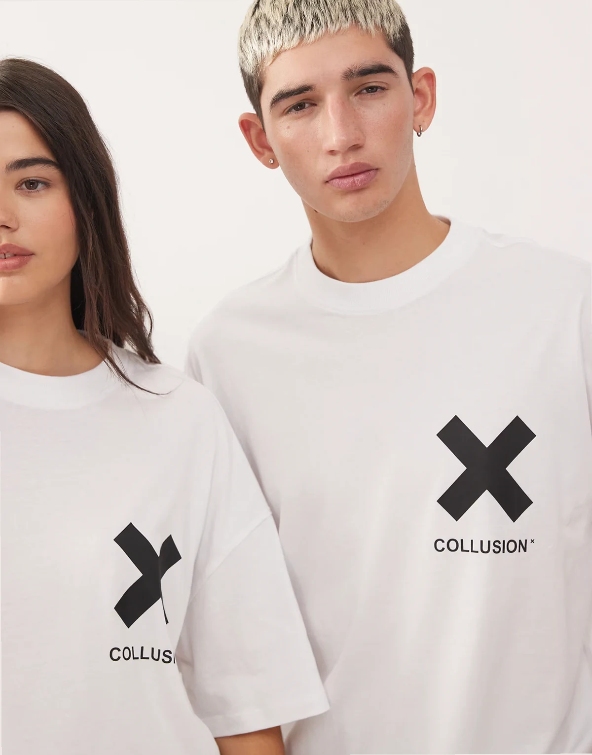 Unisex logo t-shirt in white