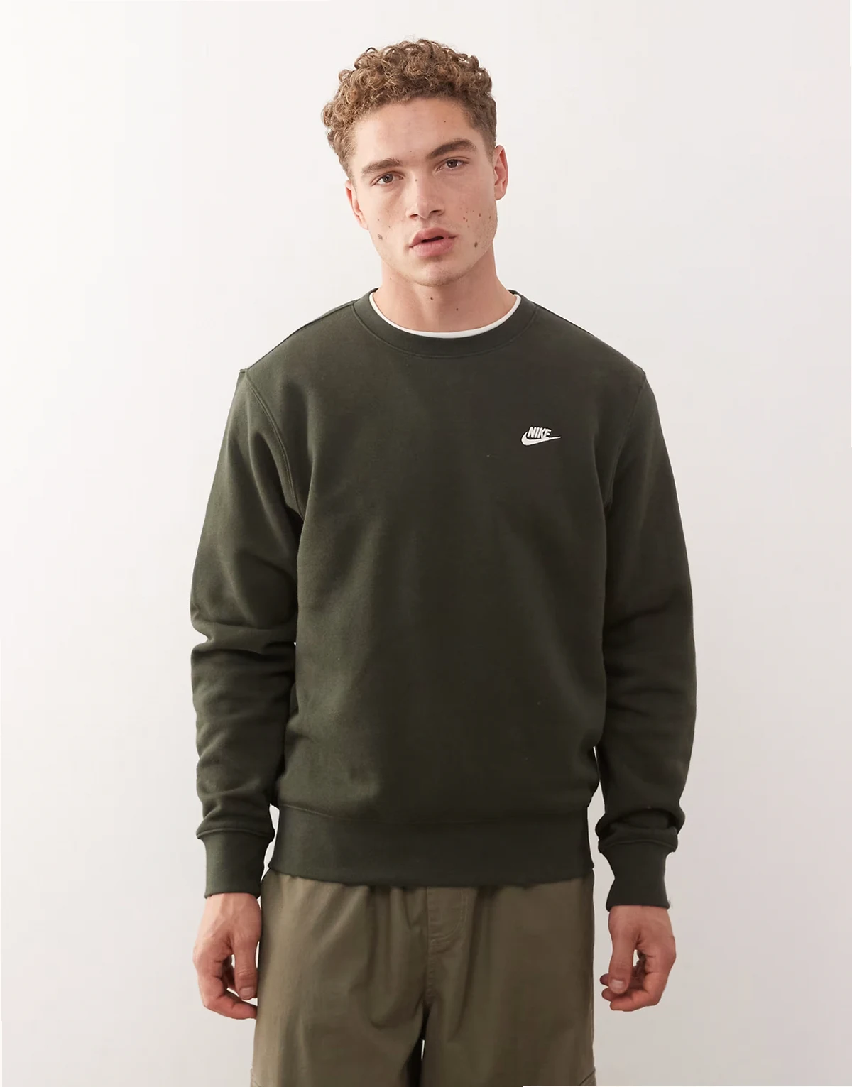 Club sweatshirt in dark green