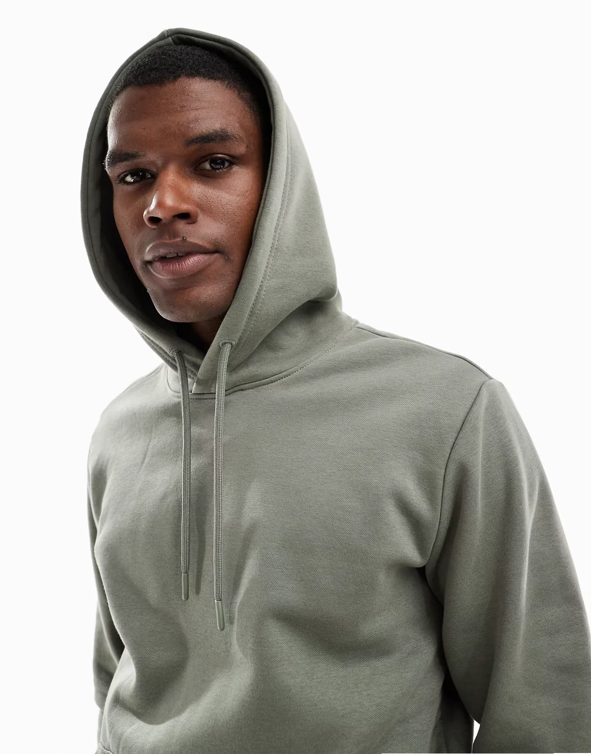 hoodie in dark sage